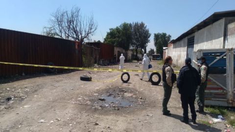 Escena de crimen estado de México