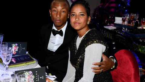 Pharrell Williams y Helen Lasichanh