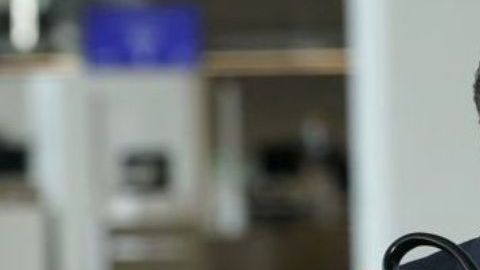 Inaugurando obras en LGA, junio 2020.