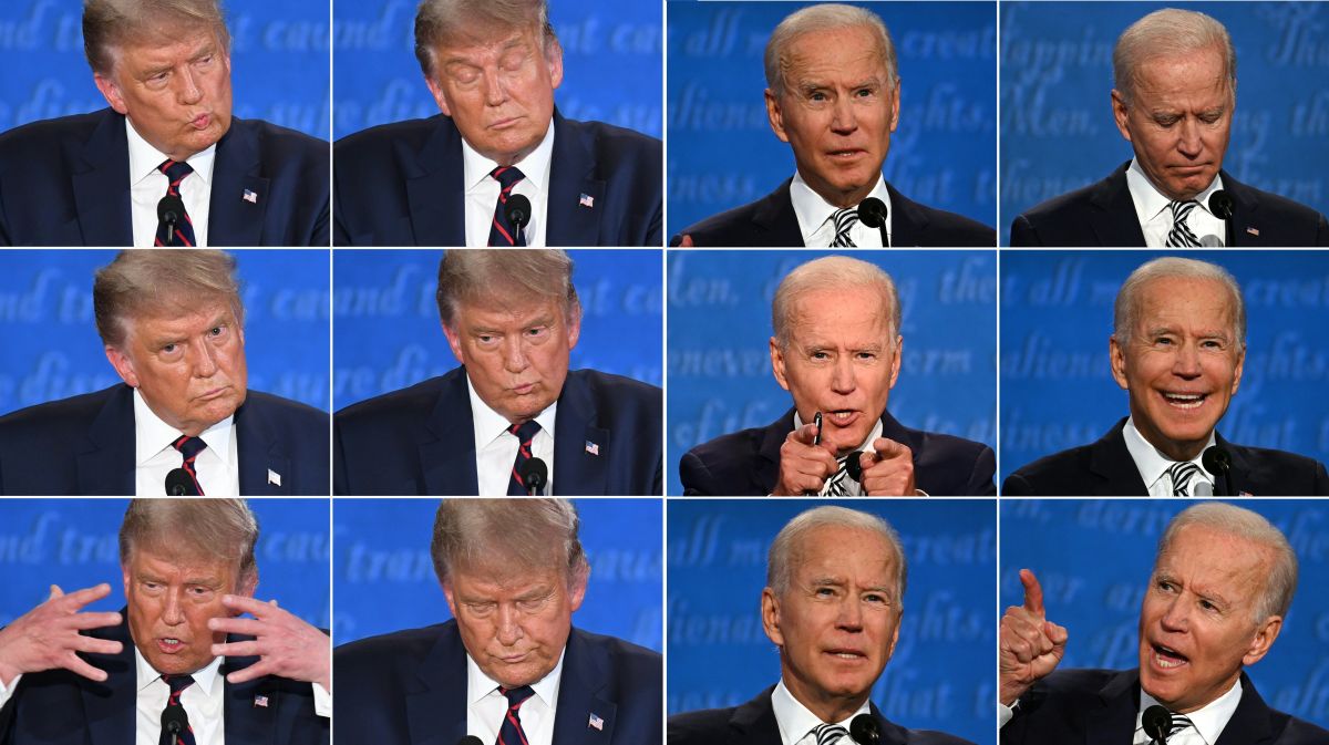 El debate presidencial fue calificado como un caos.
