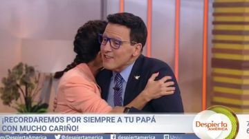 Raúl González regresó a 'Despierta América' después de la muerte de su padre