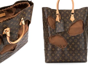FOTOS: El bolso Louis Vuitton con hoyos y de segunda mano que se vende en  $9,000 dólares - El Diario NY