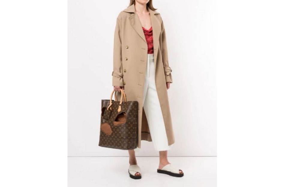 Horizontal encanto Paine Gillic FOTOS: El bolso Louis Vuitton con hoyos y de segunda mano que se vende en  $9,000 dólares - El Diario NY