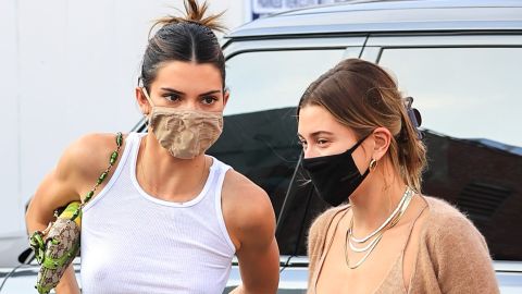 Kendall Jenner, Hailey Bieber