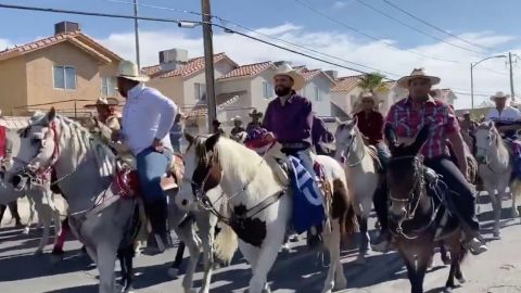 Los rancheros cabalgaron por Biden.