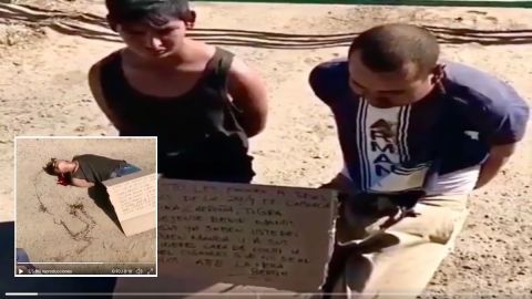 VIDEO: Sicarios ejecutan con tiros en la cabeza a supuestos operadores de Caro Quintero