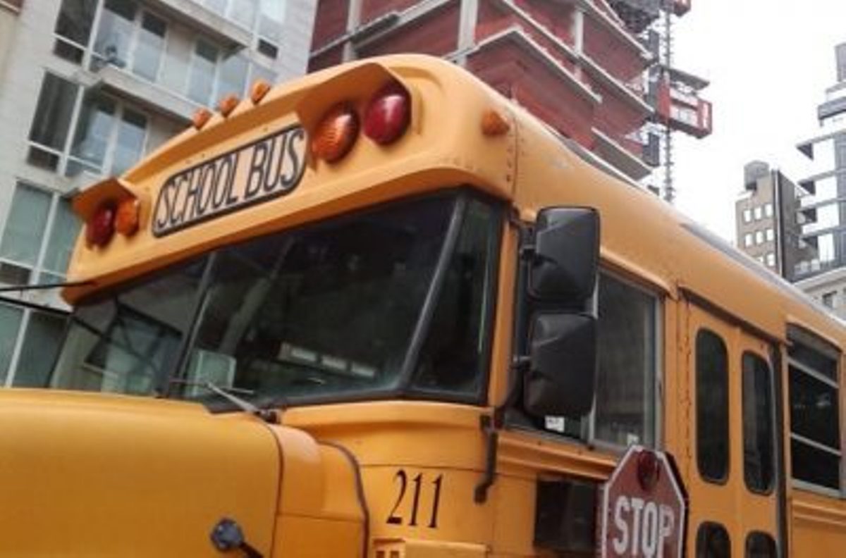 Bus escolar NYC.