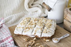 Dulce antojo ideal para adelgazar: Delicioso y saludable pastel de zanahoria, sin huevo ni grasa