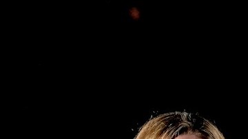 Amy Coney Barrett al juramentarse frente a Trump