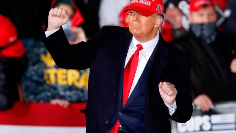 Trump en Wisconsin.