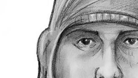 Boceto del hombre solicitado