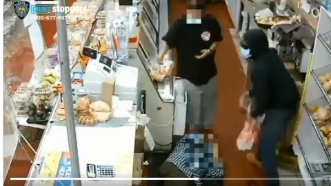 Violento robo en Staten Island