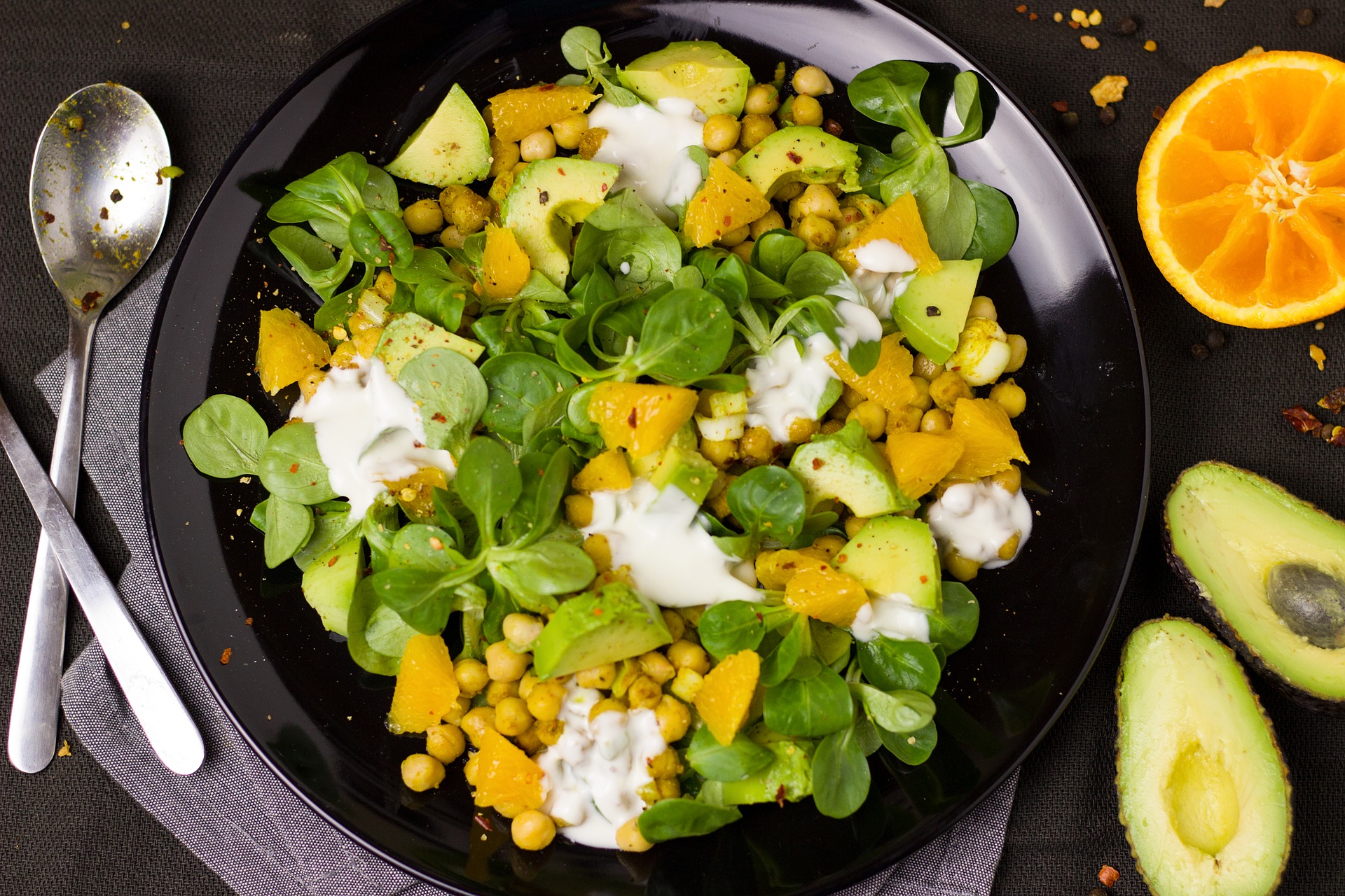 Ensalada de garbanzos