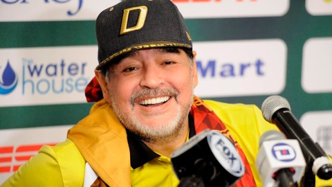 Diego Armando Maradona falleció 5 meses después de la publicación del clip.