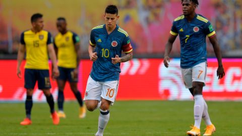 James Rodríguez fue uno de los señalados en la presunta riña a golpes