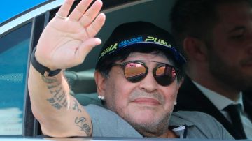 Maradona ingresó al hospital por un cuadro de anemia y depresión.
