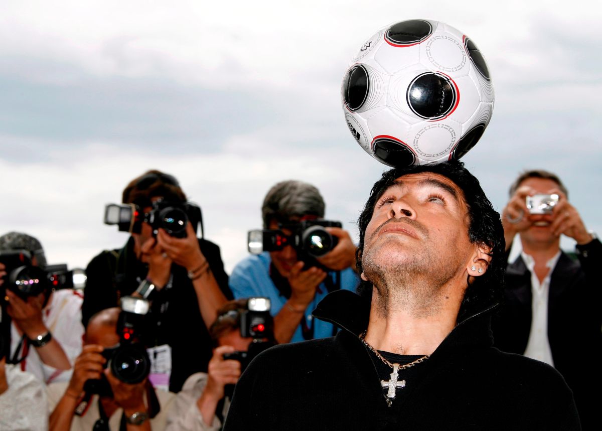Diego Armando Maradona provocó la reacción del mandatario argentino.