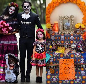 Ana Patricia Gámez le hace el primer altar a su padre en el 'Día de los Muertos'