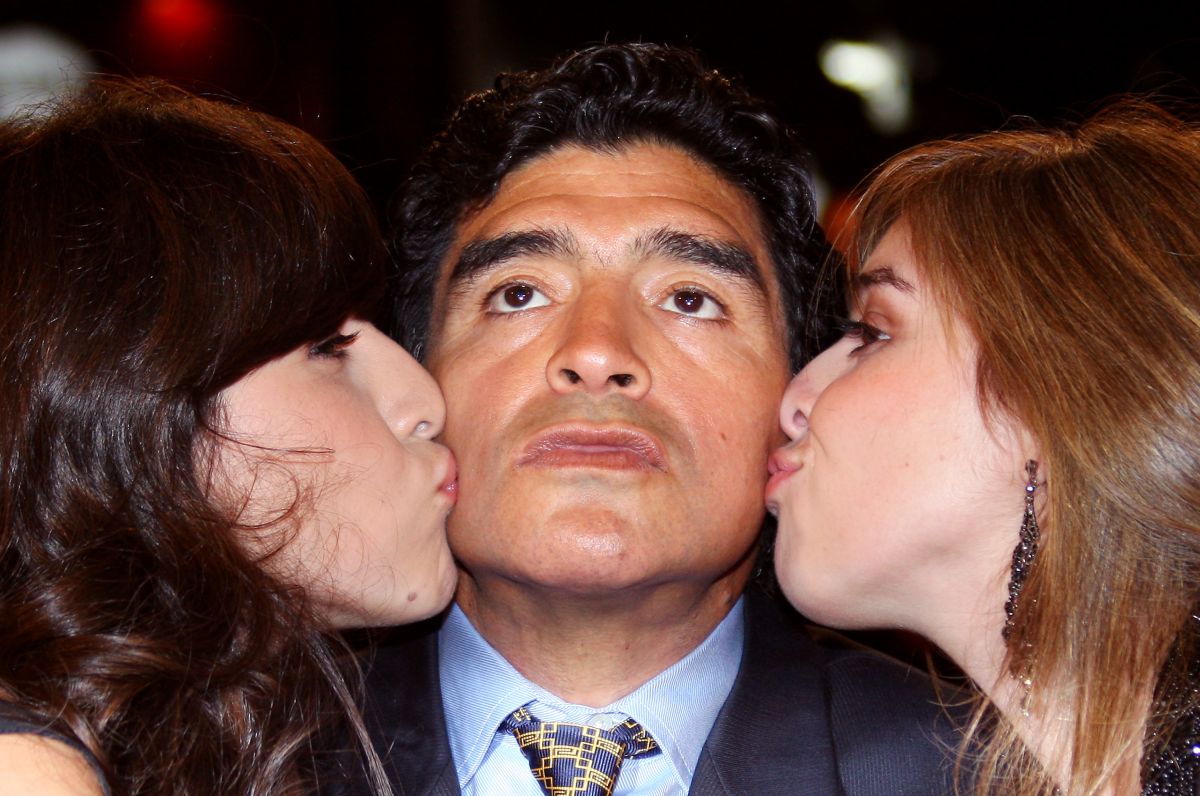 Durante los últimos años las peleas de Maradona con sus hijas fueron constantes.
