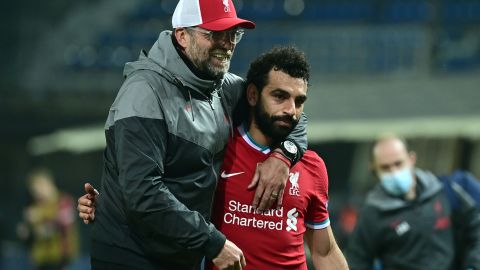 Jurgen Klopp Mohamed Salah