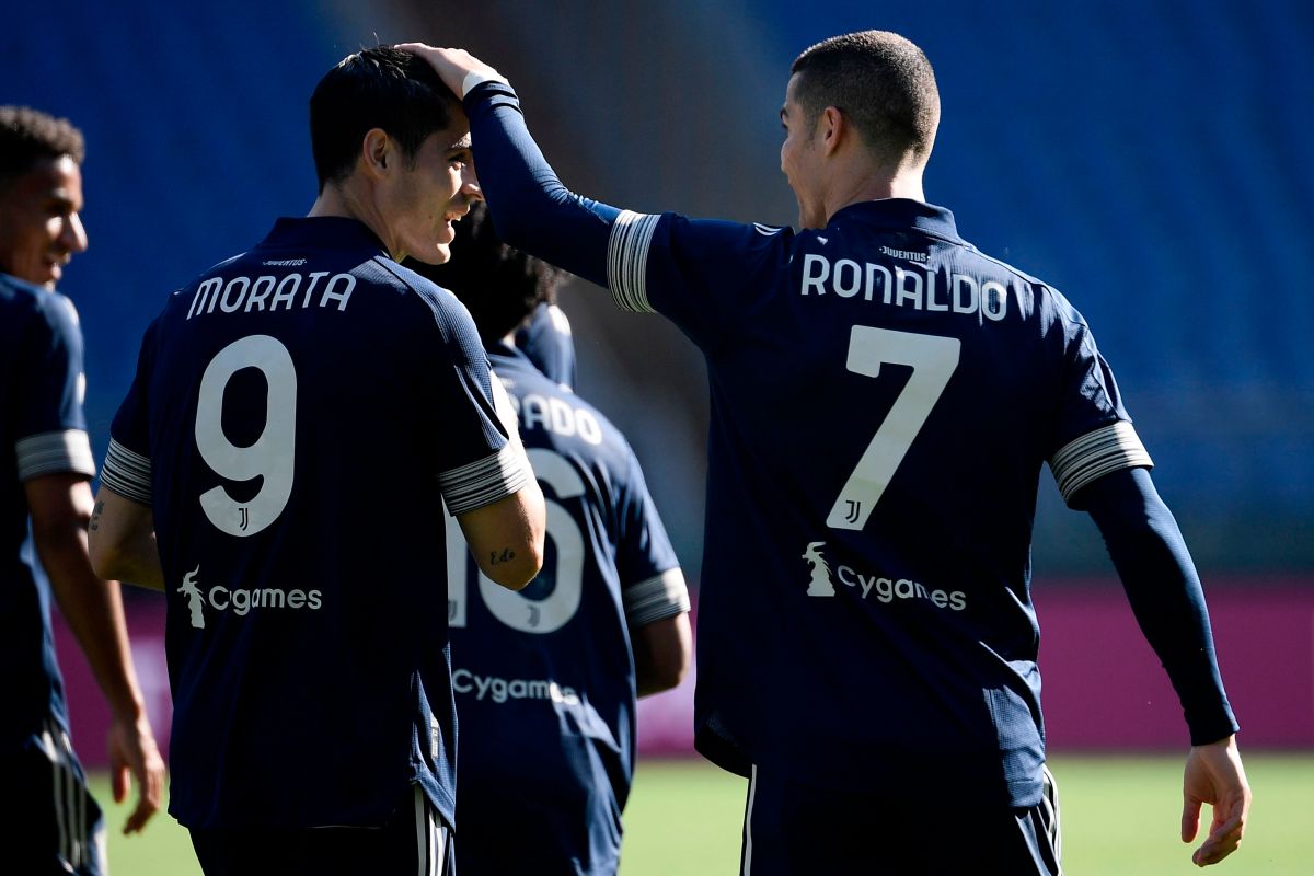 No cabe duda que Álvaro Morata y Cristiano Ronaldo están “conectados”.