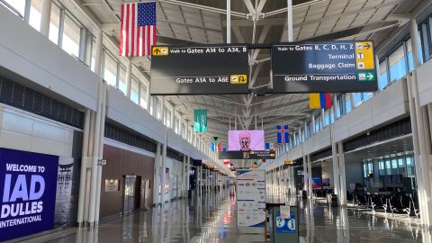 Las terminales aéreas tiene menos tráfico.
