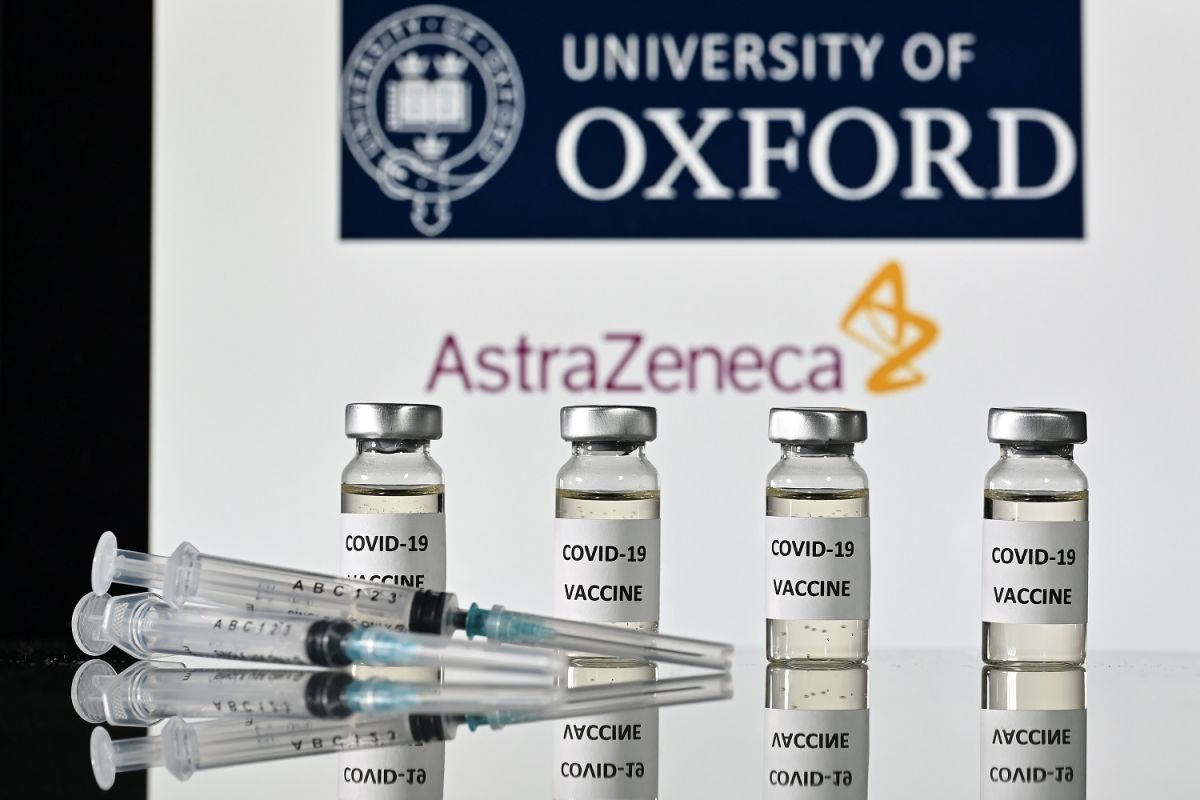 La vacuna experimental contra el COVID-19 desarrollada por la farmacéutica AstraZeneca y la Universidad de Oxford.