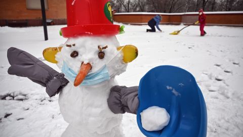 Mucha nieve y fuertes vientos son el común denominador de estos lugares.