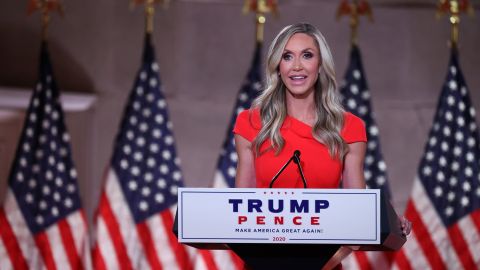 Lara Trump, nuera del presidente.