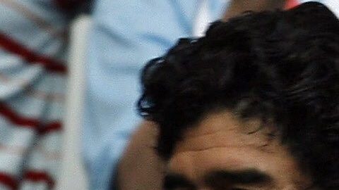 Diego Armando Maradona y su hija Gianinna