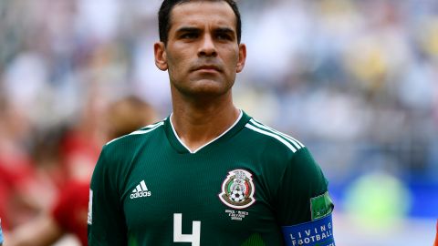 Rafael Márquez, cuando era capitán de la Selección Mexicana.