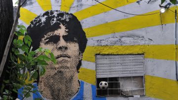 La imagen ha causado conmoción entre los fieles seguidores de Maradona.