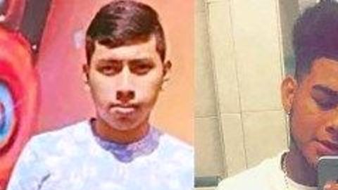 Las cuatro víctimas: Justin Llivicura, Jefferson Villalobos, Michael López y Jorge Tigre.