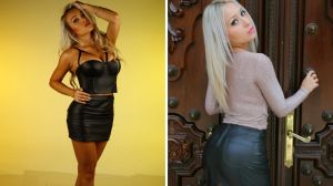 En lencería y devorando una banana, Daniella Chávez hace temblar a sus fans