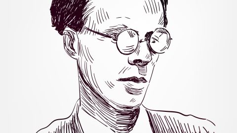 Escritor británico Aldous Huxley.
