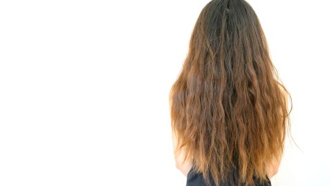 Cabello con humedad