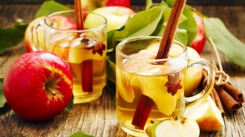Manzana con canela