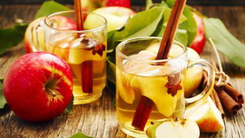 Manzana con canela