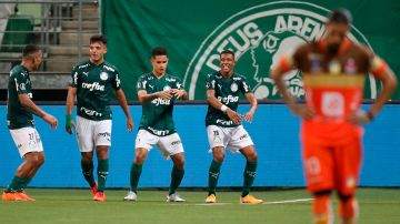Delfín cayó 5-0 ante Palmeiras.