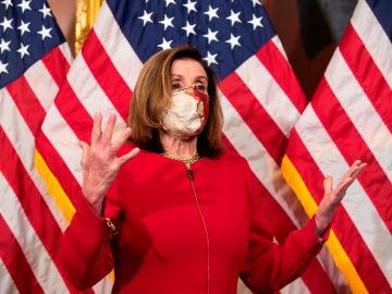 Nancy Pelosi en el Congreso de EEUU