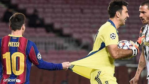 Buffon Messi