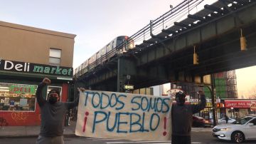 Indígenas latinos residentes en NY se han manifiestado  para exigir protección a sus comunidades. (Foto: Cortesía)