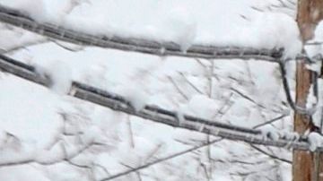 En zonas de Nueva Inglaterra se acumula la nieve.