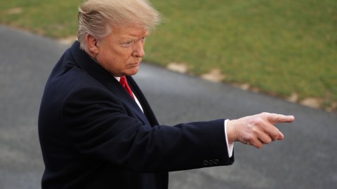 El presidente Trump pasará el Fin de Año en la Casa Blanca.