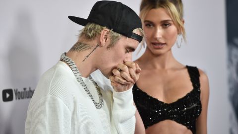 Justin Bieber y Hailey Bieber.