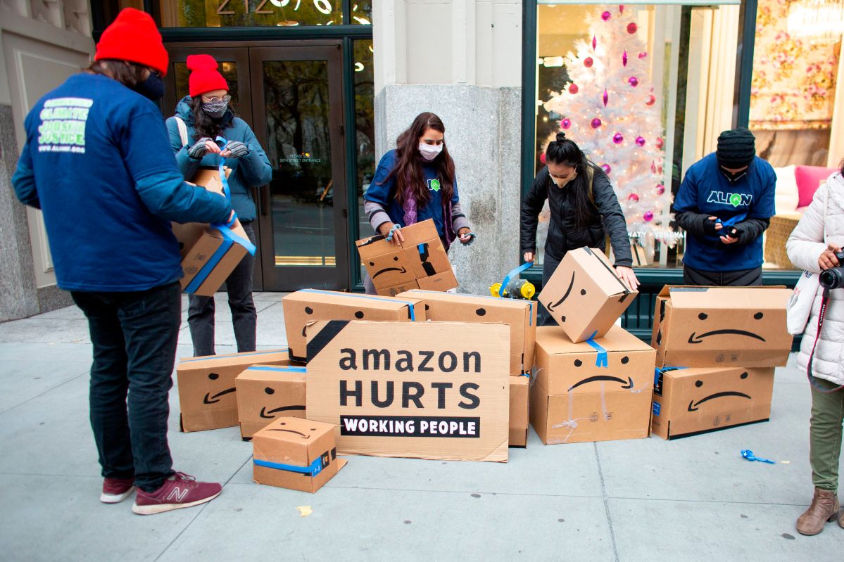 Federal Victory for Amazon Worker Fired for Protest in New York;  19 thousand employees infected in the pandemic