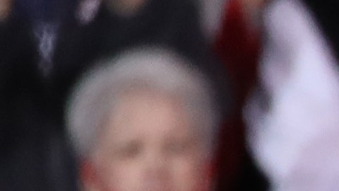El presidente Trump durante su reciente mitin en Georgia.