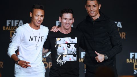 Neymar, Messi y Cristiano tuvieron ganancias millonarias.