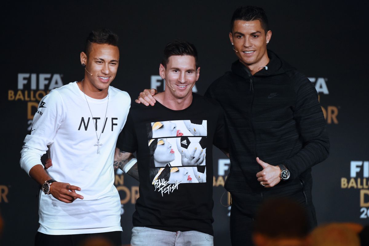 Neymar, Messi y Cristiano tuvieron ganancias millonarias.