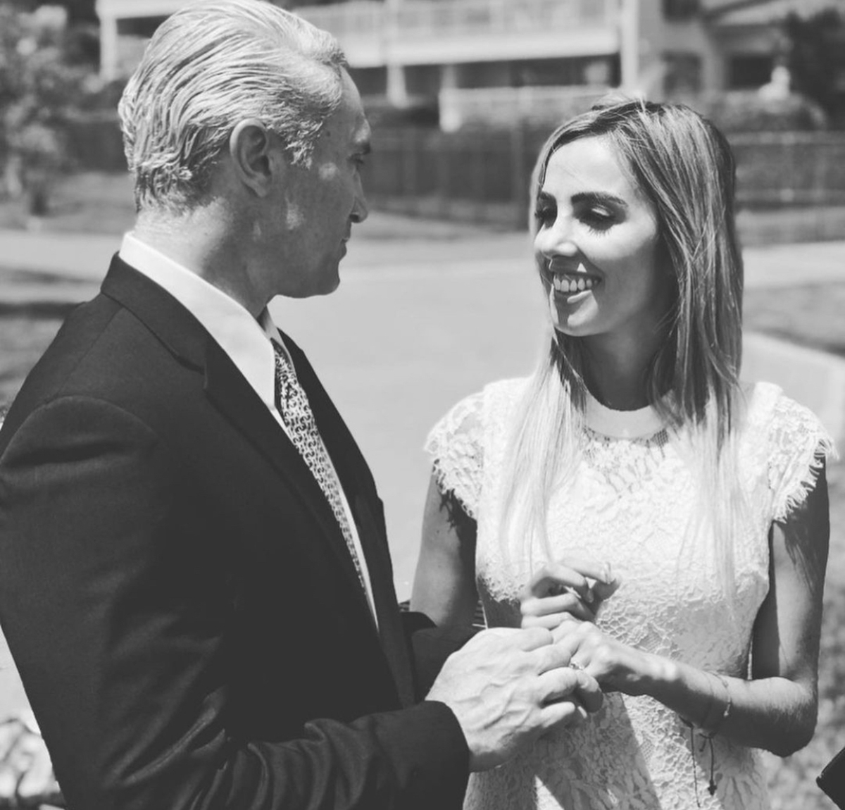 Así despidió Carolina Novoa a su esposo, Edgardo del